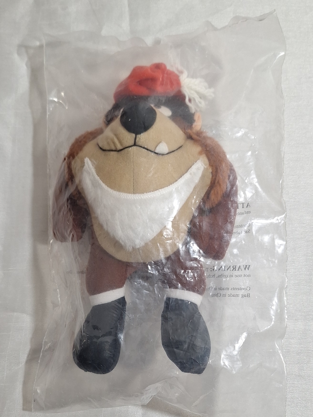 McDonalds TAZ Plush Toy NIB
